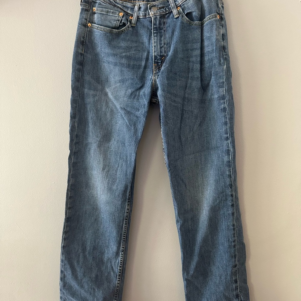 Levi's Blue Straight Jeans Classic Style
